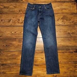 Levi's‎ 511 Slim Fit Jeans Men's W30 L32 Dark Wash Stretch Denim Straight Leg